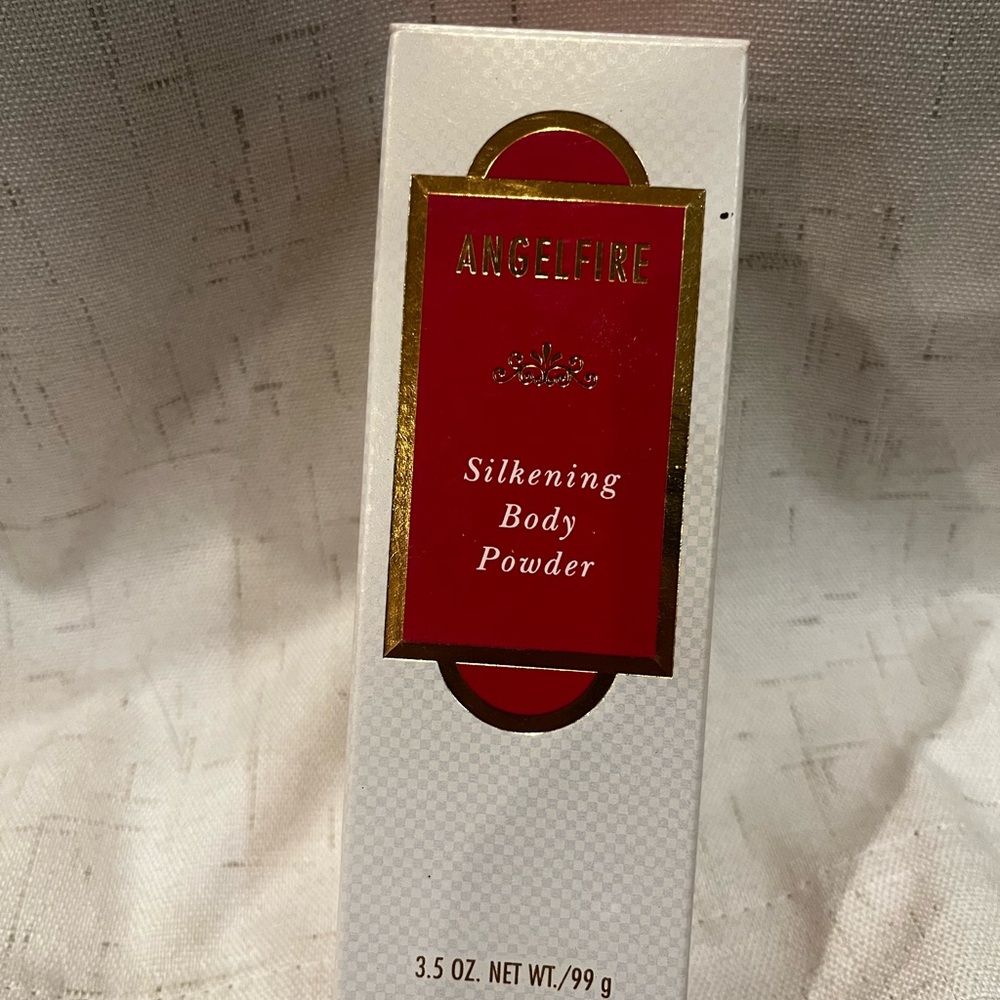 Mary Kay Angelfire Body Powder with Gold Accents